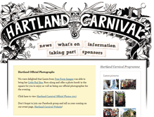 Tablet Screenshot of hartlandcarnival.com